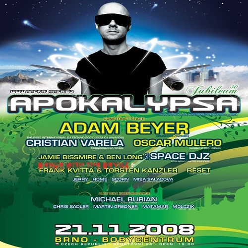DJ Chris Sadler live at Apokalypsa 30th Jubelium (November 2008)